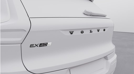 Schwarzes Heckemblem-Kit EX40 Twin Motor Performance