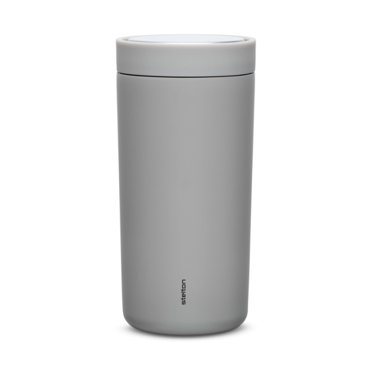 Volvo Stelton To Go Click 400ml grau