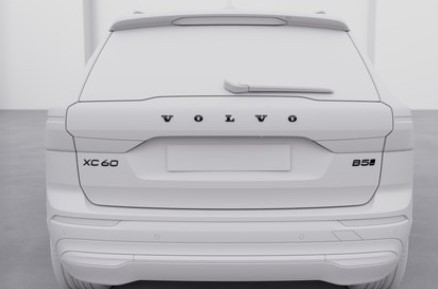 Schwarzes Heckemblem-Kit XC60 B5 AWD