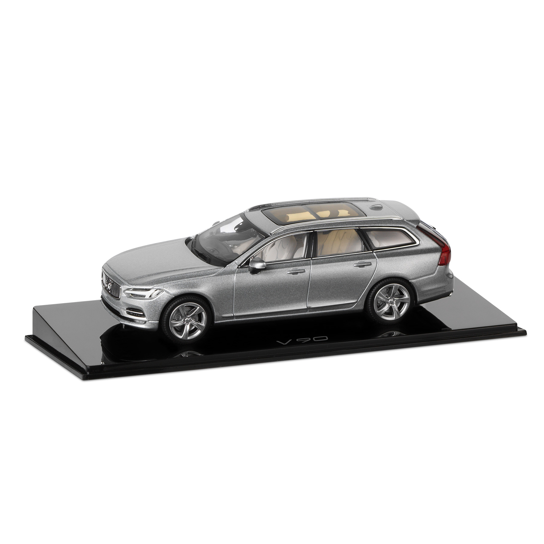 Modellauto New Volvo V90 Silber-Metallic