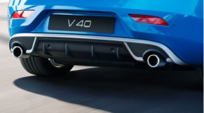 Volvo V40 Heckdiffusor R-Design incl. 2 Endrohre